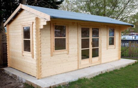 concrete bases garden shed harrow